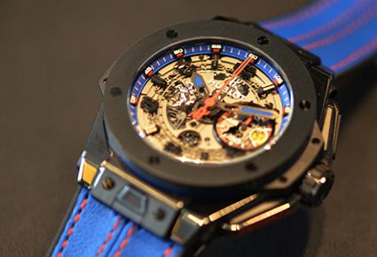 هوبلت تطلق ساعة Big Bang Ferrari Beverly Hills 
